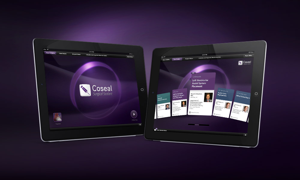 Baxter Coseal iPad App