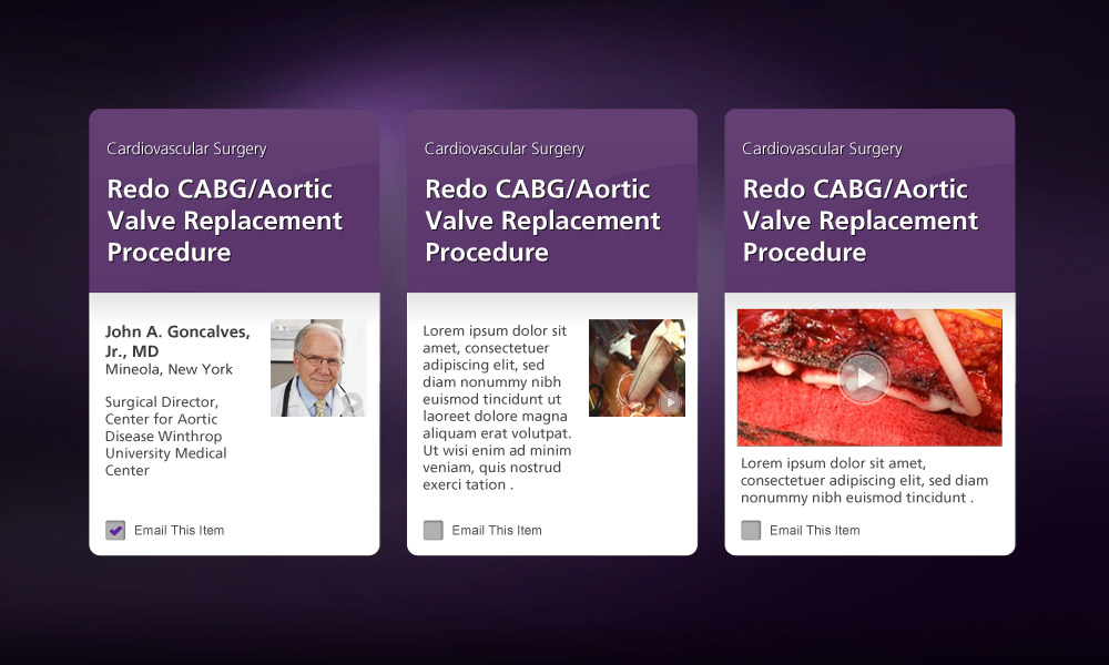 Baxter Coseal iPad App