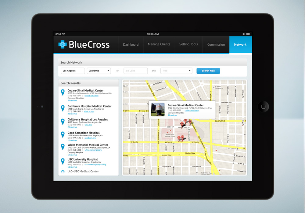 Book of Business iPad App
