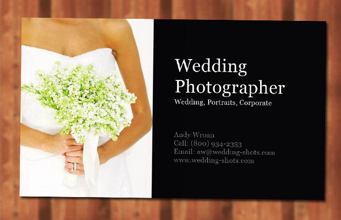 Photography Business Card Design