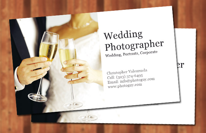 Photography Business Card Design