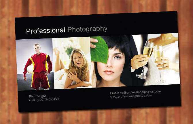 Photography Business Card Design