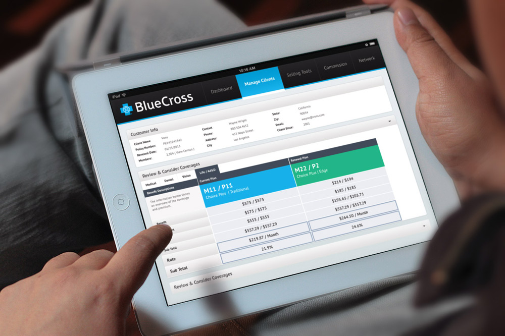 Book of Business iPad App
