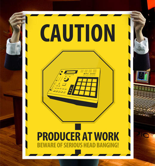Hip Hop Maker Music Poster