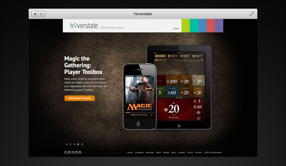 Hoverstate Website