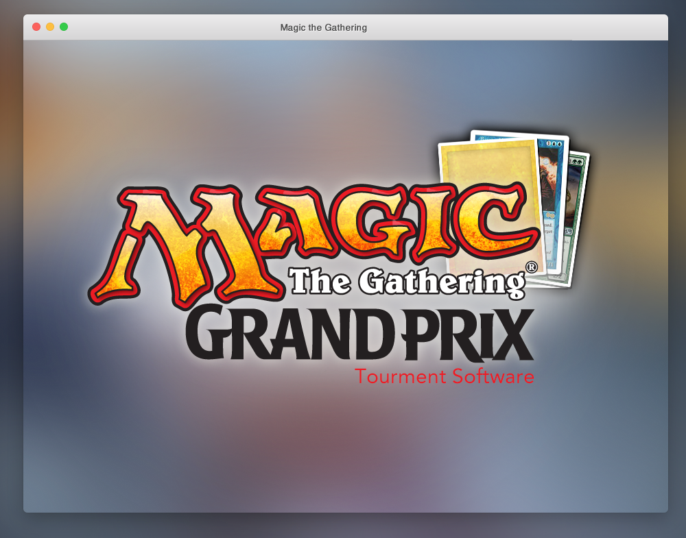 Magic the Gathering Tournament Software