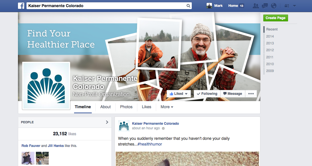 Kaiser Facebook Banner