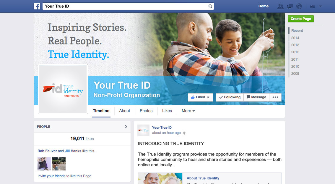 Your True ID Facebook Banner
