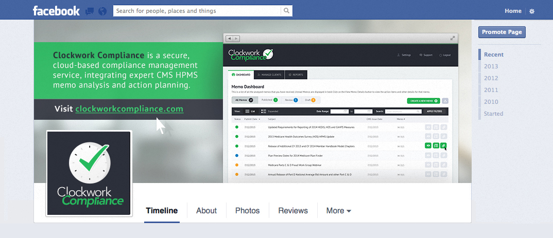 Clockwork Compliance Facebook Banner