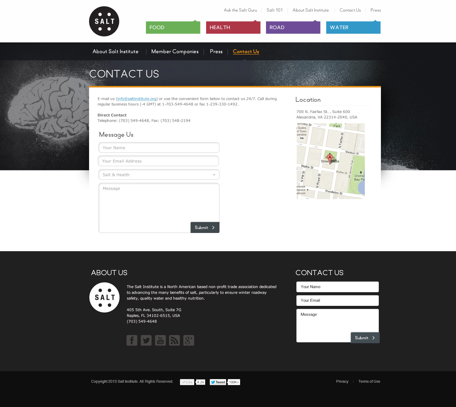Salt Institute Website